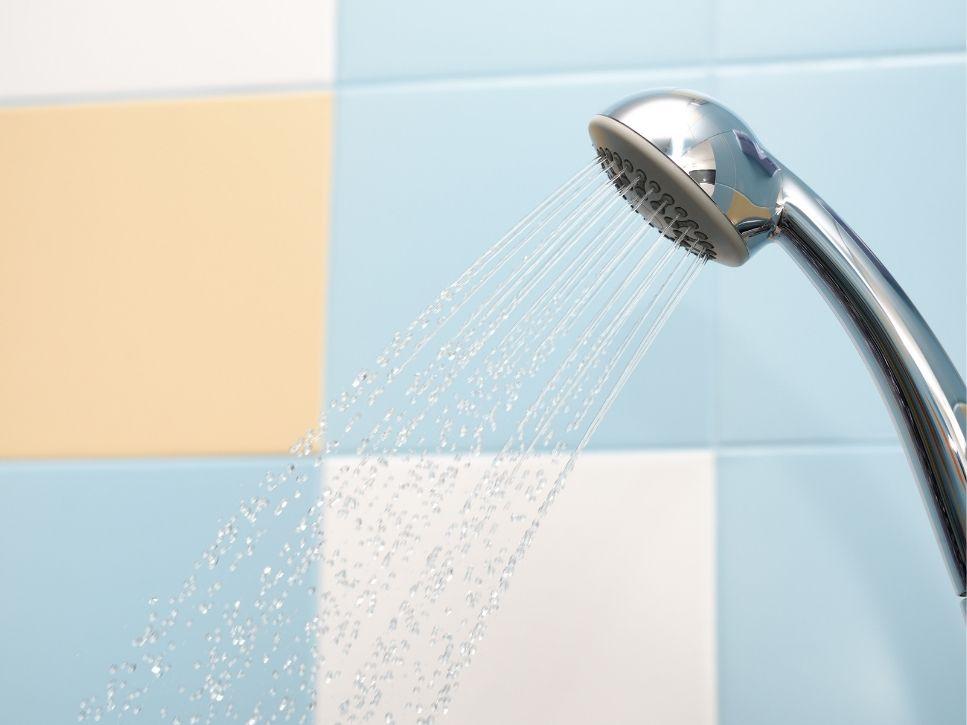 Accessible shower to make personal hygiene easier for an older adult