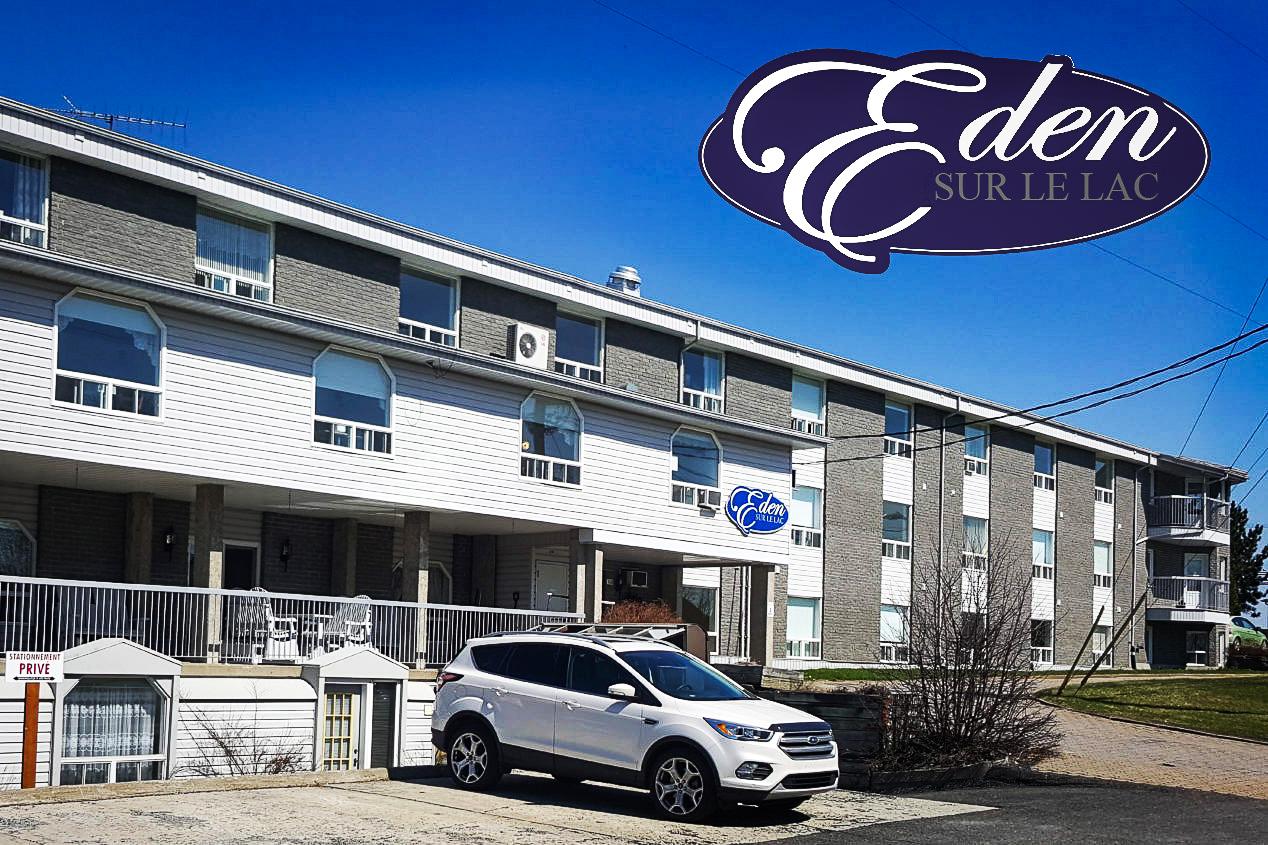 Façade de la résidence Eden sur le Lac