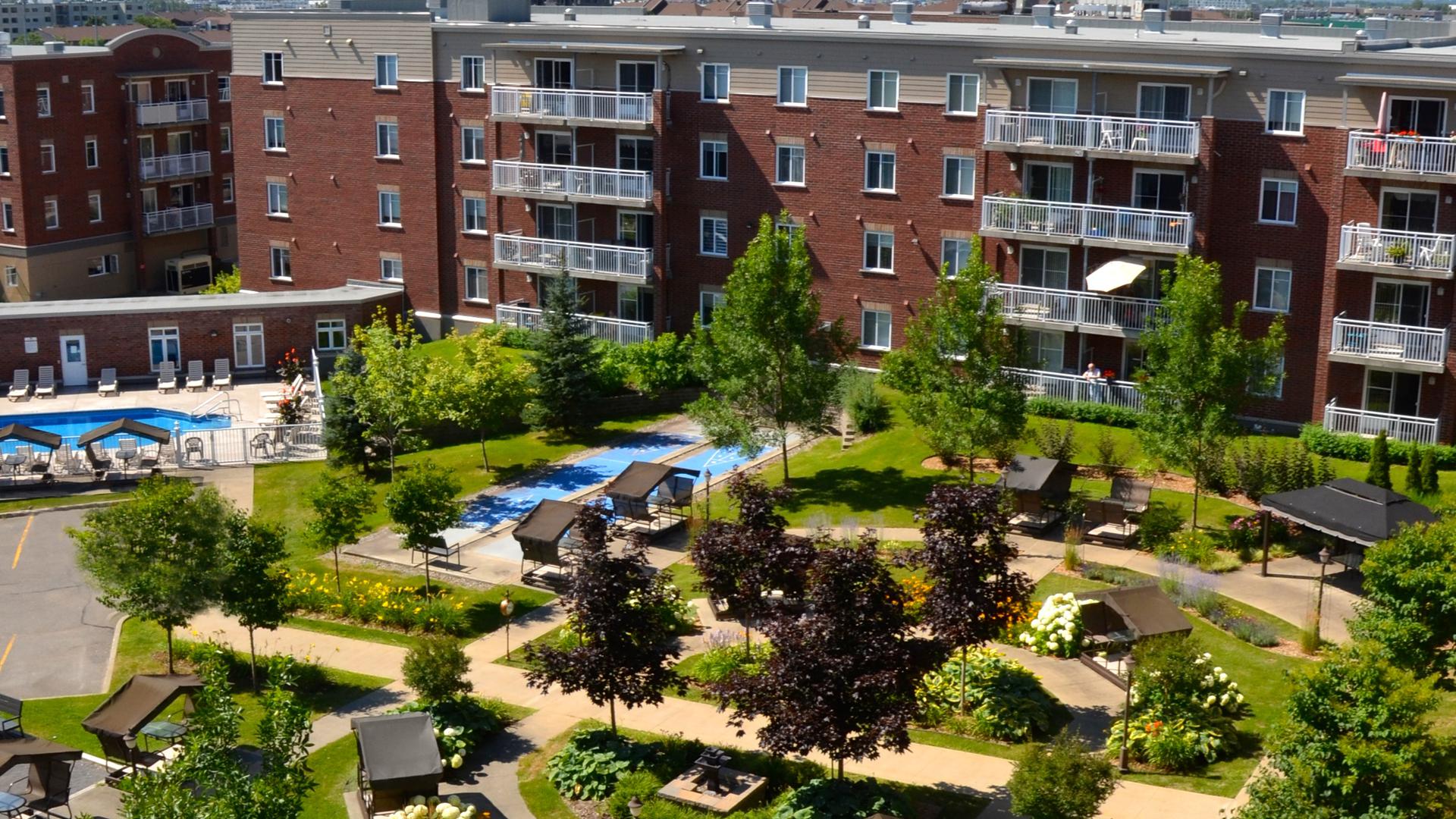 Les Jardins de la Noblesse to SaintRodrigue, Québec Bonjour Résidences