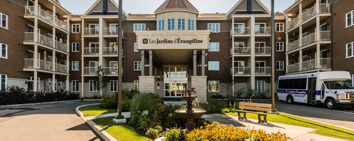 les jardins d evangeline residence pour aines a quebec