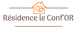 logo Résidence le Conf'OR