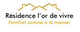logo Résidence l'Or de Vivre