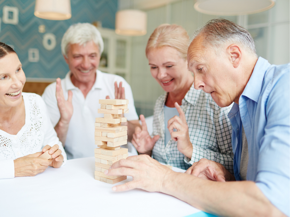 Boardgame senior community